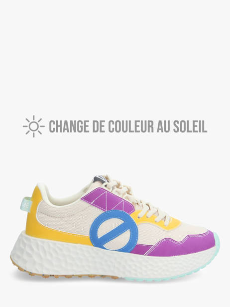 Sneakers Carter Jogger En Cuir No name Multicolore women VEKNDI5H vue secondaire 1