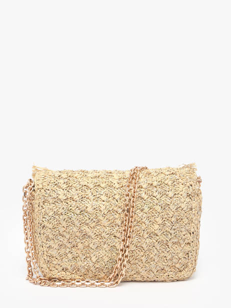 Sac Bandoulière Moon Raphia Raphia Vanessa bruno Beige moon raphia 29V40533 vue secondaire 4