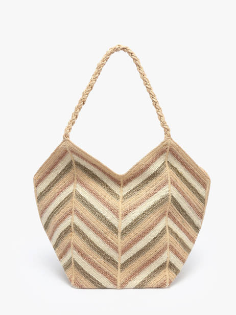 Sac Porté épaule Cabas Jute Vanessa bruno Multicolore cabas 37V40767 vue secondaire 4