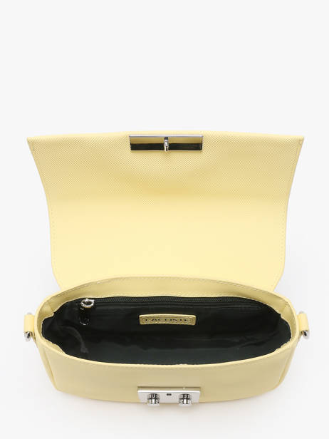 Sac Bandoulière Daily City Lacoste Jaune daily city NF4757DZ vue secondaire 3