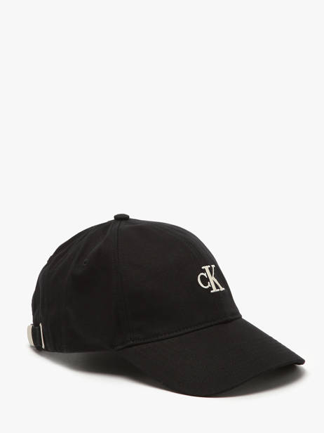 Casquette Calvin klein jeans Noir monogram embro 4K5024G vue secondaire 1