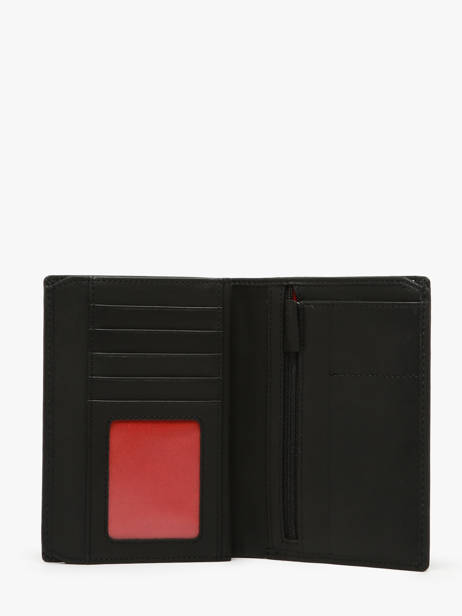 Portefeuille Cuir Serge blanco Noir austin AST21121 vue secondaire 1