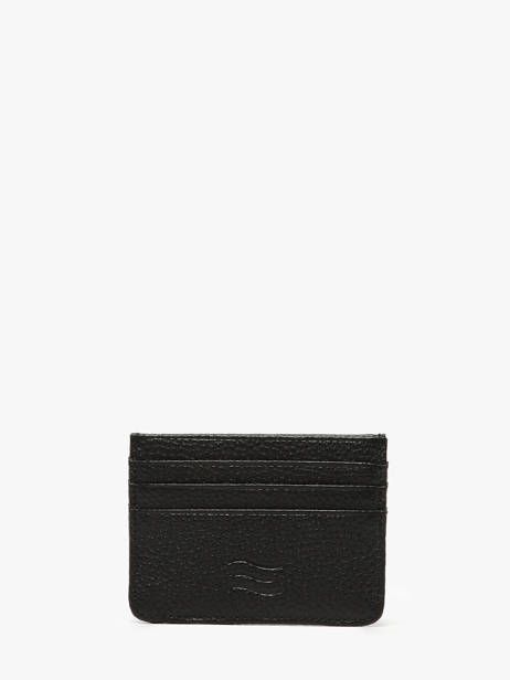 Porte-cartes Cuir Crinkles Noir caviar 14320