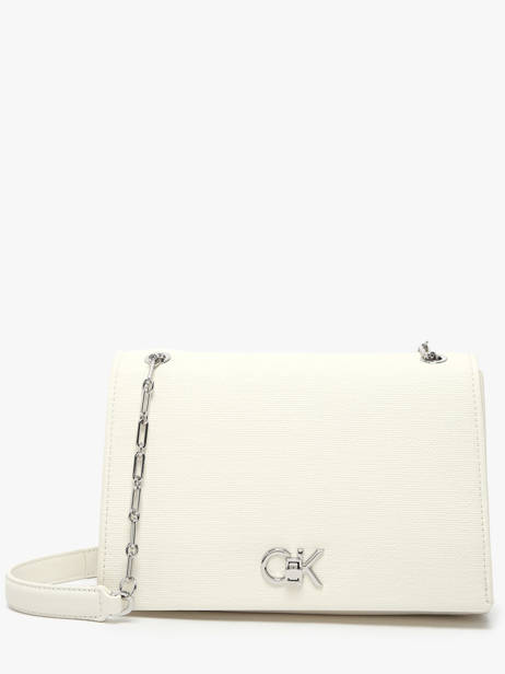 Sac Bandoulière Ck Chain Calvin klein jeans Blanc ck chain K613177