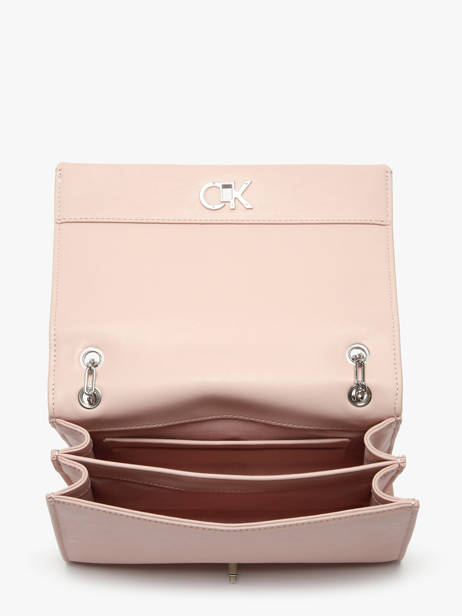 Sac Bandoulière Ck Chain Polyester Recyclé Calvin klein jeans Rose ck chain K612810 vue secondaire 3