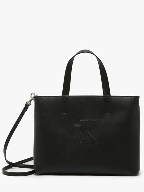 Sac Porté Main Sculpted Calvin klein jeans Noir sculpted 4K3111G
