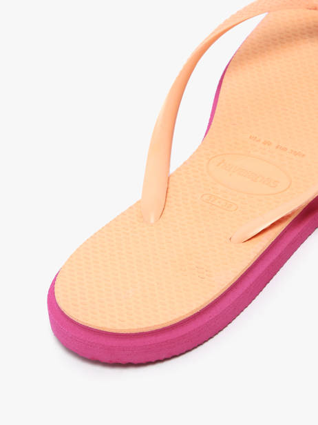 Tongs Havaianas Rose women 4149584F vue secondaire 3