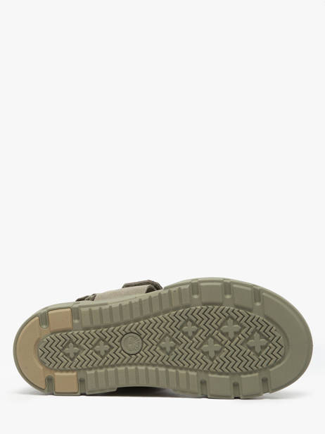 Sandales Greyfield En Cuir Timberland Vert women 61MGEO31 vue secondaire 4
