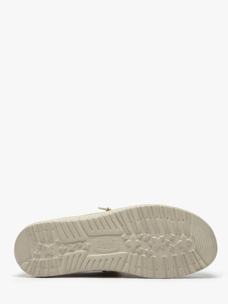 Mocassins Wally Coastline Jute Hey dude Vert men 40952 vue secondaire 5