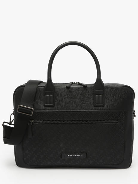 Porte Documents (main) Tommy hilfiger Noir monogram AM13209