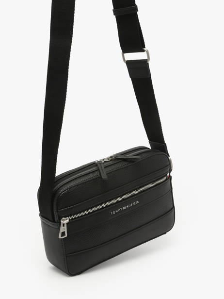 Sac Bandoulière Tommy hilfiger Noir central AM13207 vue secondaire 1