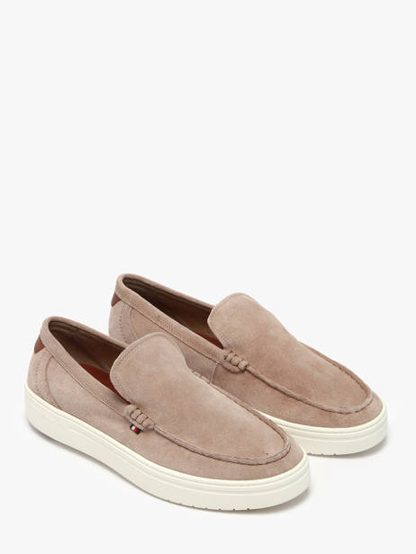 Mocassins Tommy hilfiger Beige men 5354AFE vue secondaire 1