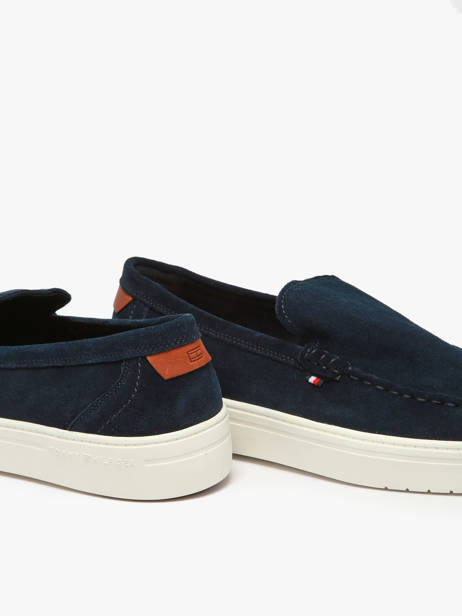 Mocassins Tommy hilfiger Bleu men 5354DW5 vue secondaire 2