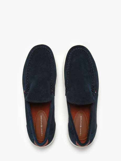 Mocassins Tommy hilfiger Bleu men 5354DW5 vue secondaire 3
