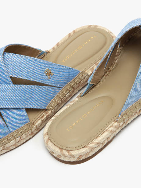 Mules Tommy hilfiger Bleu women 8501C30 vue secondaire 2