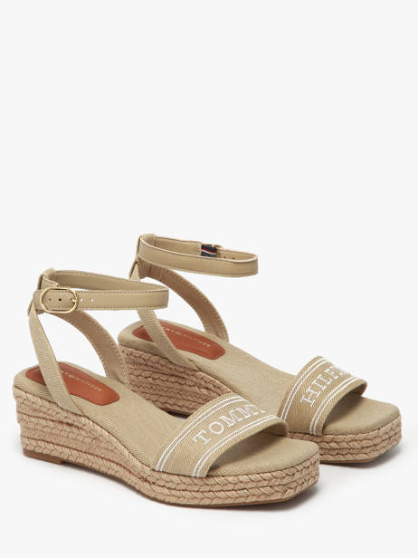 Sandales Tommy hilfiger Beige women 8805ACC vue secondaire 1