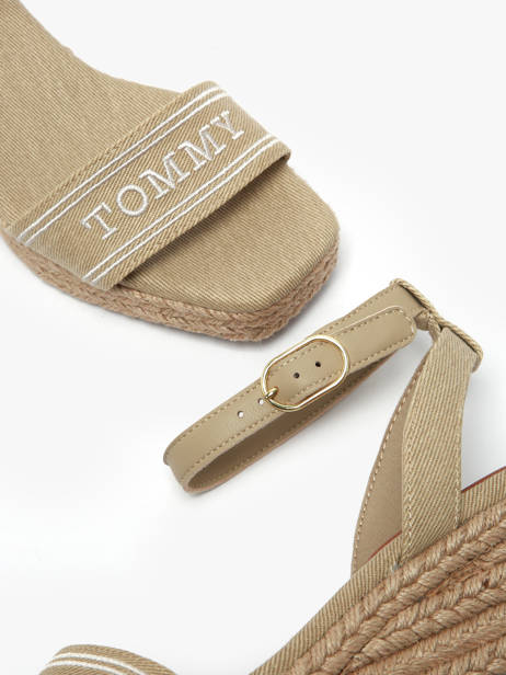 Sandales Tommy hilfiger Beige women 8805ACC vue secondaire 2