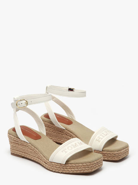 Sandales Tommy hilfiger Blanc women 8805YBL vue secondaire 1
