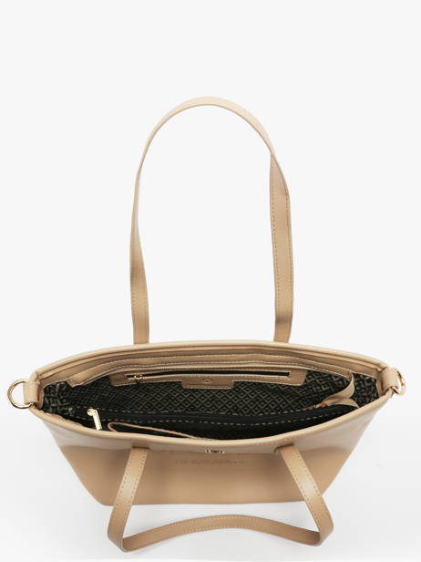 Sac Porté épaule Logo Lulu castagnette Rose logo YZEURE vue secondaire 3