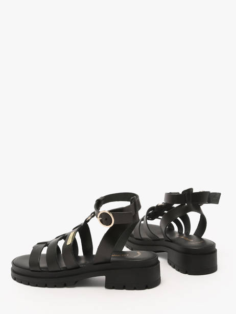 Sandales Tobo En Cuir Les tropeziennes Noir women TOBO vue secondaire 2