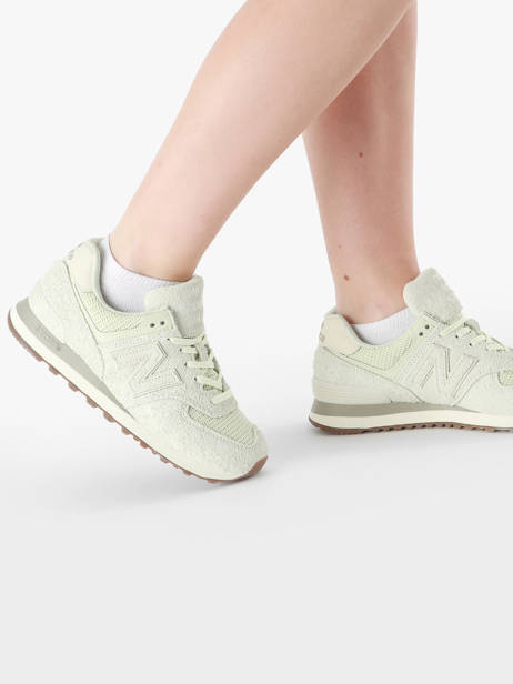 Sneakers 574 New balance Blanc women WL574BLE vue secondaire 1