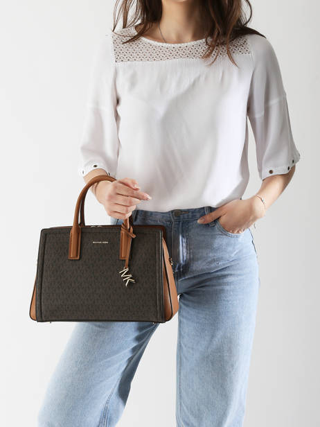 Sac Porté Main Laila Michael kors Marron laila R5G9IS6B vue secondaire 1