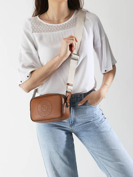 Sac Bandoulière K Circle Cuir Karl lagerfeld Marron k circle A1W30024 vue secondaire 1