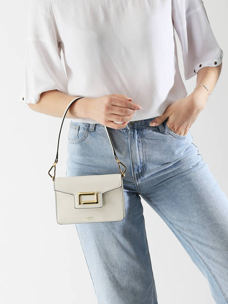 Sac Bandoulière Angele Cuir Lancel Blanc angele A13275 vue secondaire 1