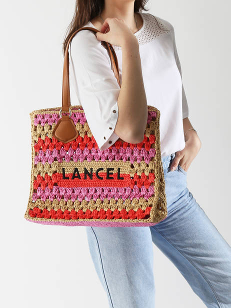 Sac Porté épaule Cabas D'ete Lancel Multicolore cabas d'ete A13417 vue secondaire 1