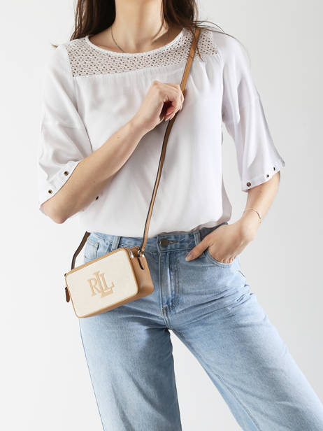 Sac Bandoulière Anstey Lauren ralph lauren Beige anstey 32966883 vue secondaire 1