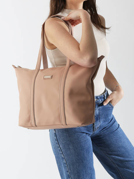 Sac Porté épaule Tara Nylon Hexagona Rose tara 8120166 vue secondaire 1