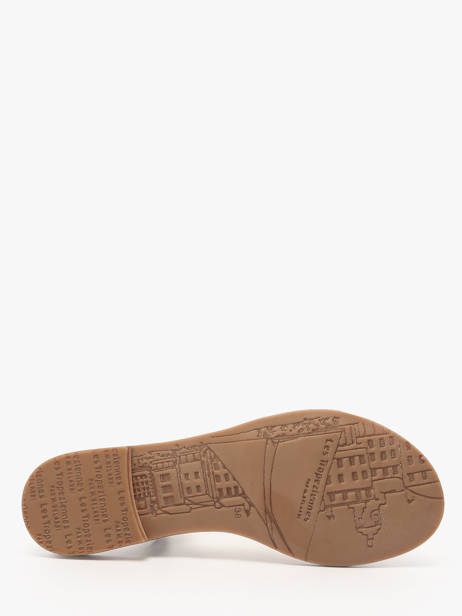 Nu-pieds Hastral En Cuir Les tropeziennes Noir women HASTRAL vue secondaire 4