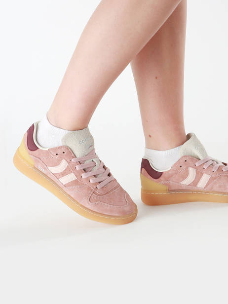 Sneakers Goal En Cuir Coolway Rose women 7603184 vue secondaire 1