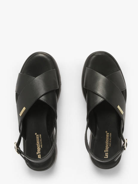 Sandales Dorine En Cuir Les tropeziennes Noir women DORINE vue secondaire 3