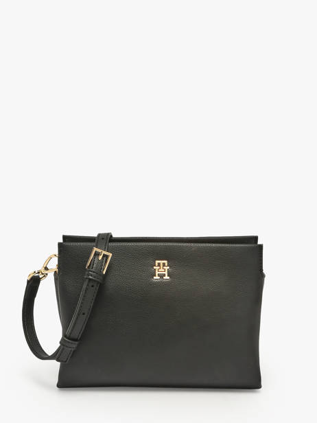 Sac Bandoulière Th Legacy Polyester Recyclé Tommy hilfiger Noir th legacy AW17225