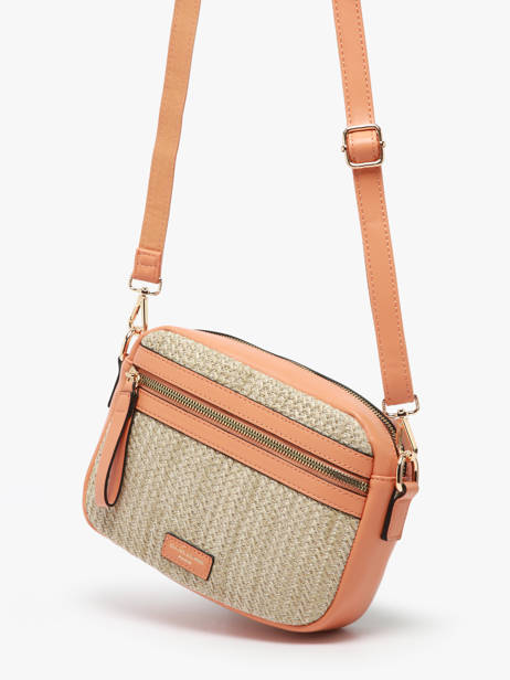 Sac Bandoulière St Tropez David jones Orange st tropez CM7538 vue secondaire 2