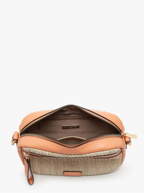 Sac Bandoulière St Tropez David jones Orange st tropez CM7538 vue secondaire 3