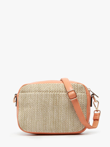 Sac Bandoulière St Tropez David jones Orange st tropez CM7538 vue secondaire 4