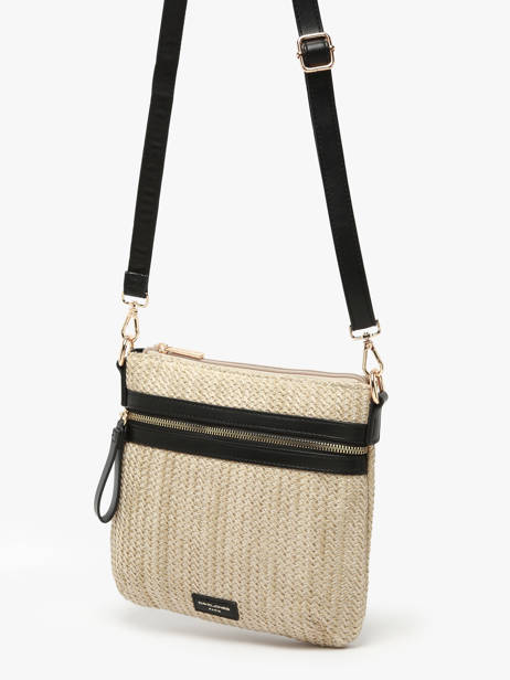 Sac Bandoulière St Tropez David jones Noir st tropez CM7537 vue secondaire 2