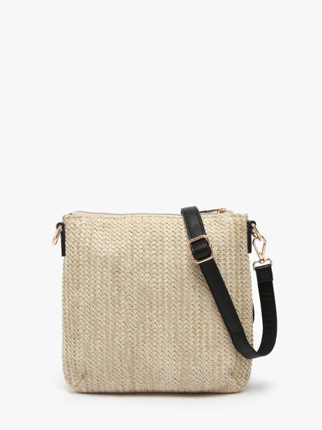 Sac Bandoulière St Tropez David jones Noir st tropez CM7537 vue secondaire 4
