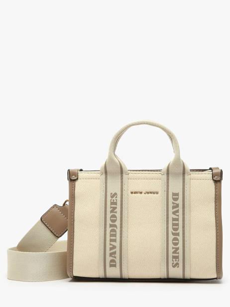 Sac Porté Main Et Bandoulière La Baule David jones Beige la baule CM7459