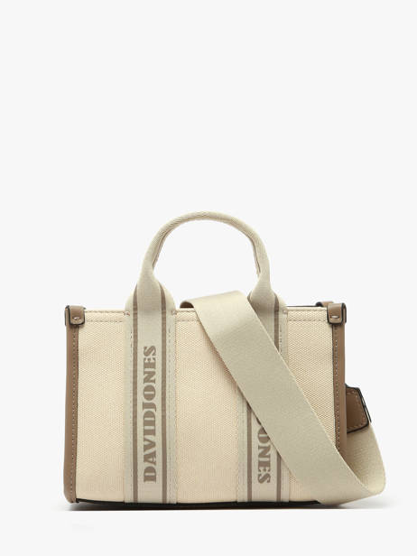Sac Porté Main Et Bandoulière La Baule David jones Beige la baule CM7459 vue secondaire 4
