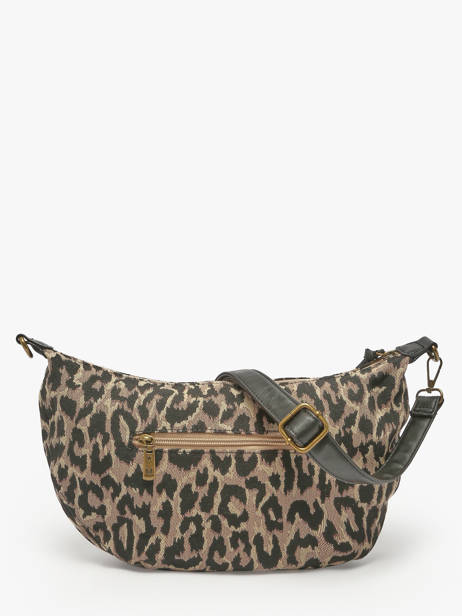 Sac Bandoulière Leopard Polyester Miniprix Beige leopard 6243 vue secondaire 3