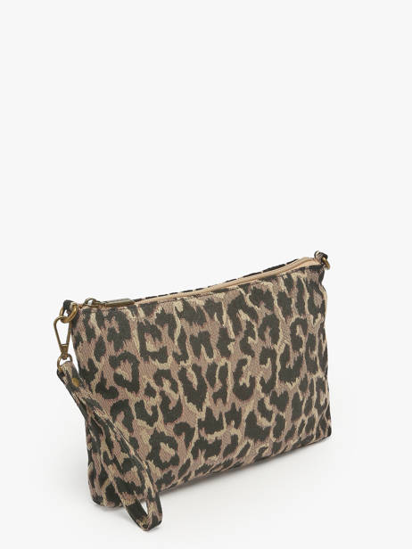 Sac Bandoulière Leopard Polyester Miniprix Beige leopard 6246 vue secondaire 2