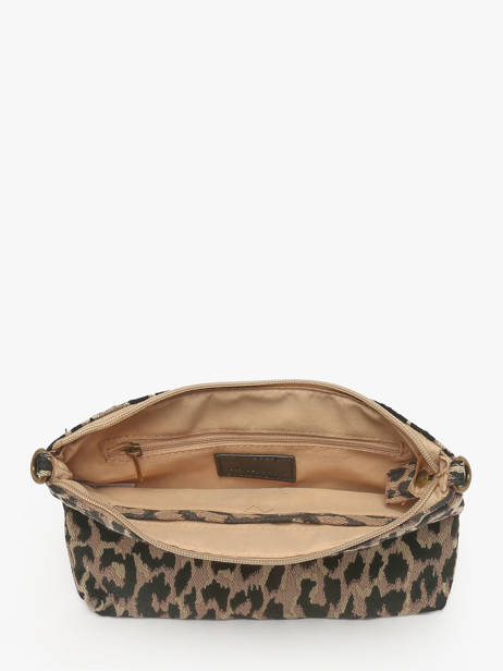 Sac Bandoulière Leopard Polyester Miniprix Beige leopard 6246 vue secondaire 3
