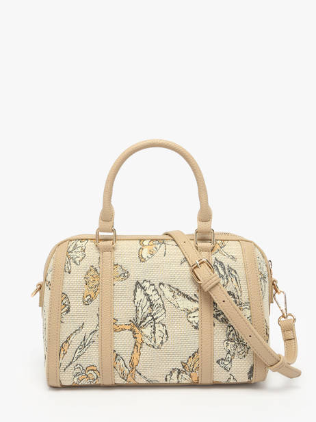 Sac Porté Main Butterfly Coton Miniprix Beige butterfly 32871 vue secondaire 3