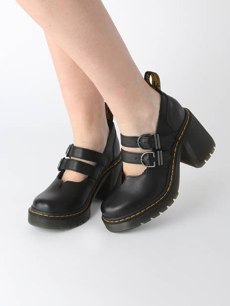 Chaussures Derbies à Talon Eviee En Cuir Dr martens Noir women 27371001 vue secondaire 1