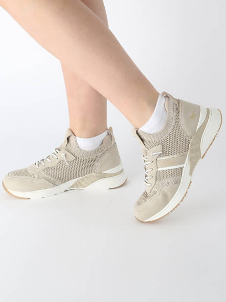 Sneakers Mustang Beige women 1358321 vue secondaire 1