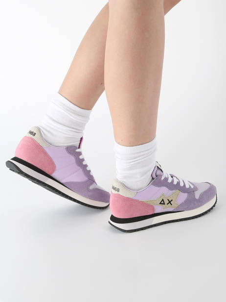 Sneakers Stargirl Glitter Sun68 Violet women Z35212 vue secondaire 1
