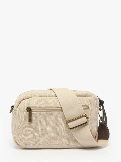 Sac Bandoulière Mix Leopard Coton Miniprix Beige mix leopard 6225 vue secondaire 3